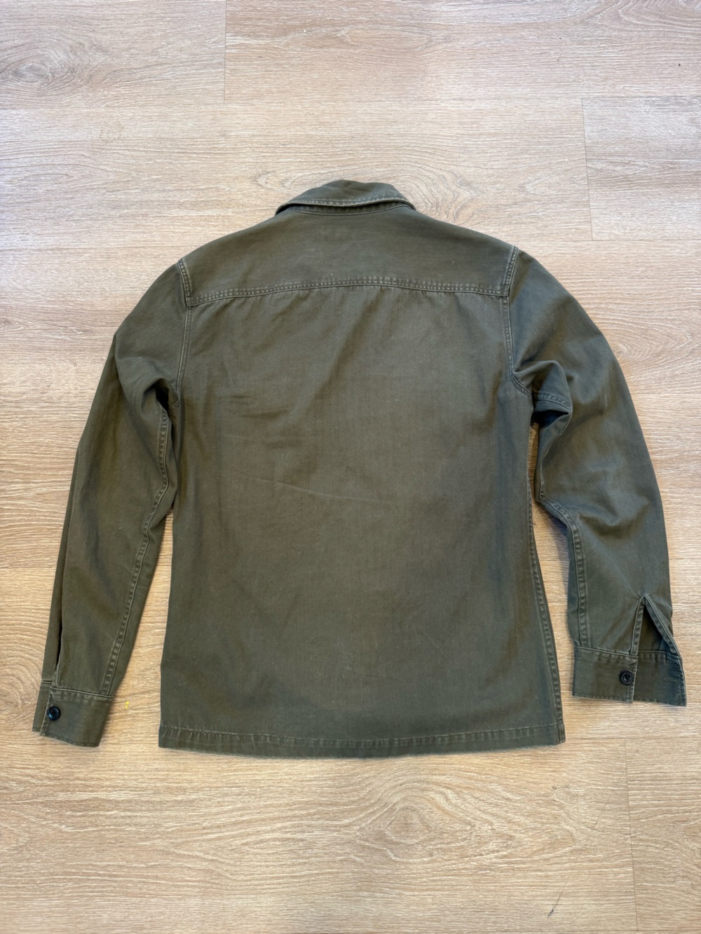 AllSaints Olive Green Military Field Jacket - Picture 8 of 8